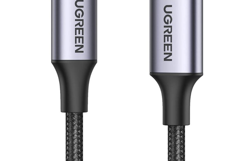 UGREEN Cable USB C a Lightning Nylon Trenzado MFi Certificado Compatib