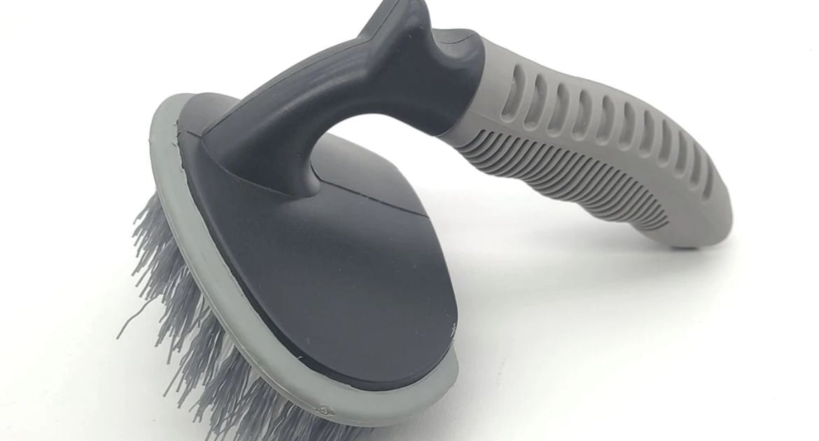 Stiff Synthetic Bristles, Tire Cleaning tool, Brush for Tire