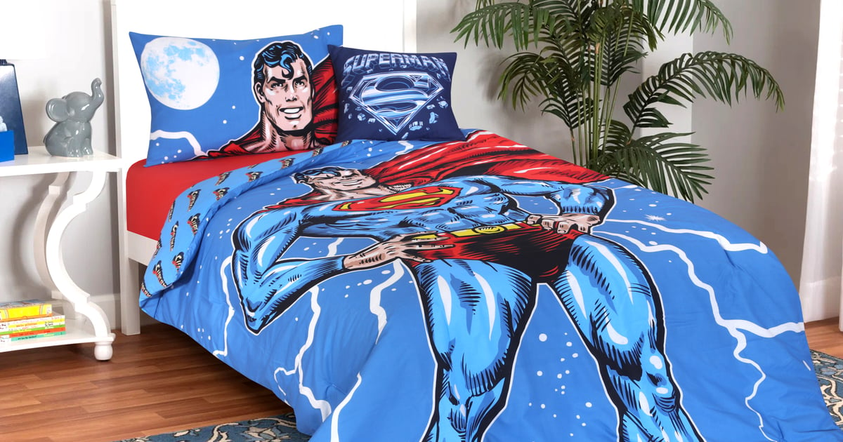 Superman shop queen comforter