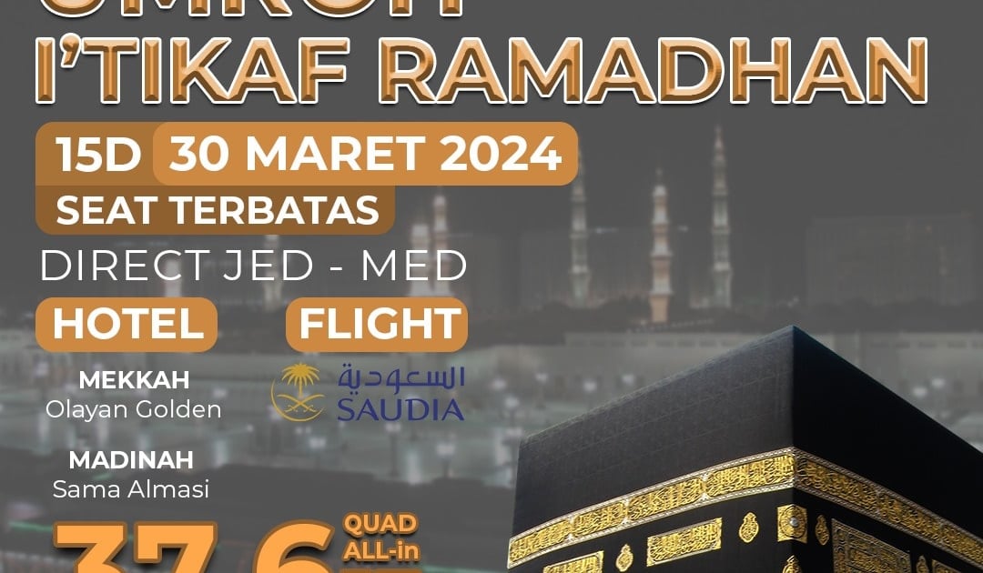 Daftar Umroh Hemat Maret Terbaru: Pilihan Wisata Spiritual yang Lebih Ekonomis
