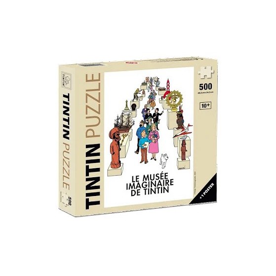 Tintin Imaginary Museum Puzzle 500 Pieces Random Mind Store