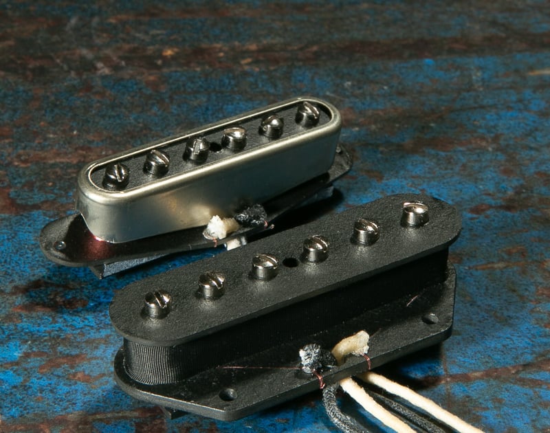 Porter 9T Telecaster Pickup Set (Raw Nickel) Boutique Guitar Pickups