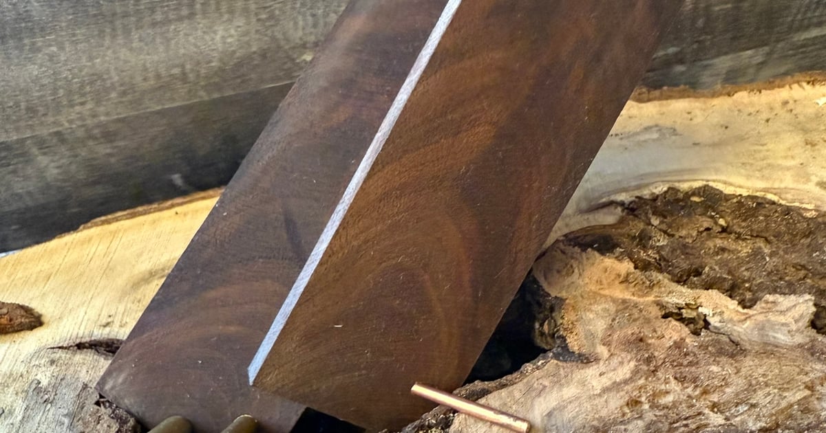 Knife Handle Scale Kit - Figured Walnut | Valli Forge LLC