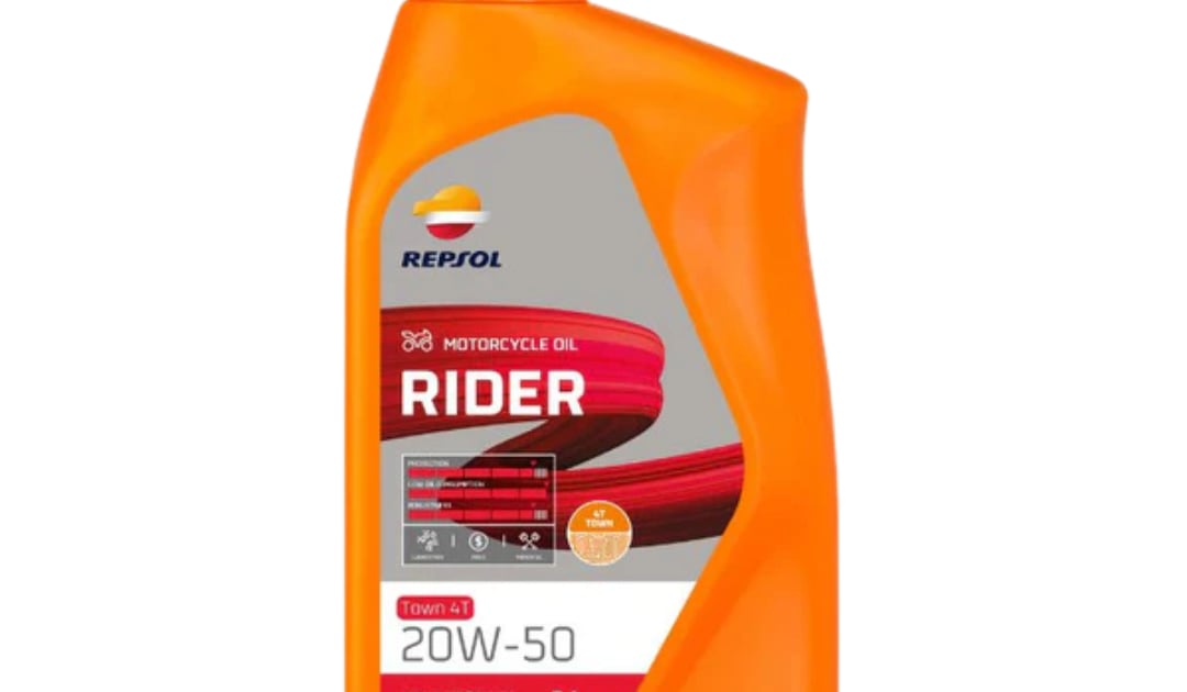 ACEITE REPSOL RIDER TOWN 4T 20W50 | Electromotos