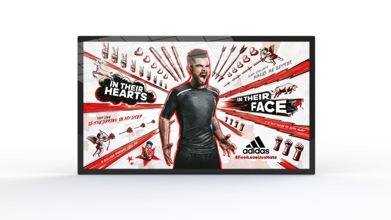 Slimline Pro Advertising Displays - Allsee | Clear Touch UK