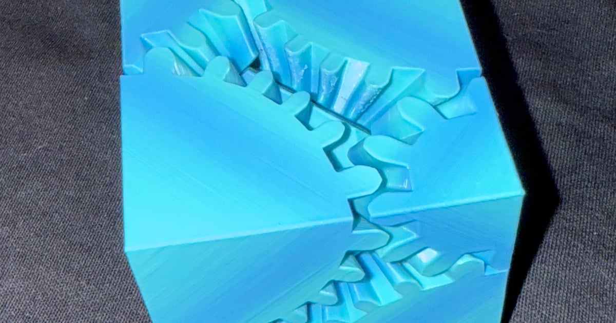 3d Printed Puzzle Cube 3dprint Wonders