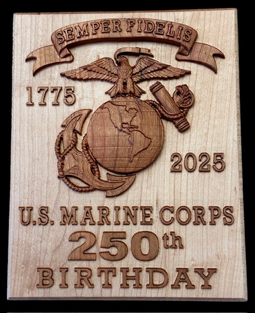 Marine Corps & USA | Leatherneck Wood Carver