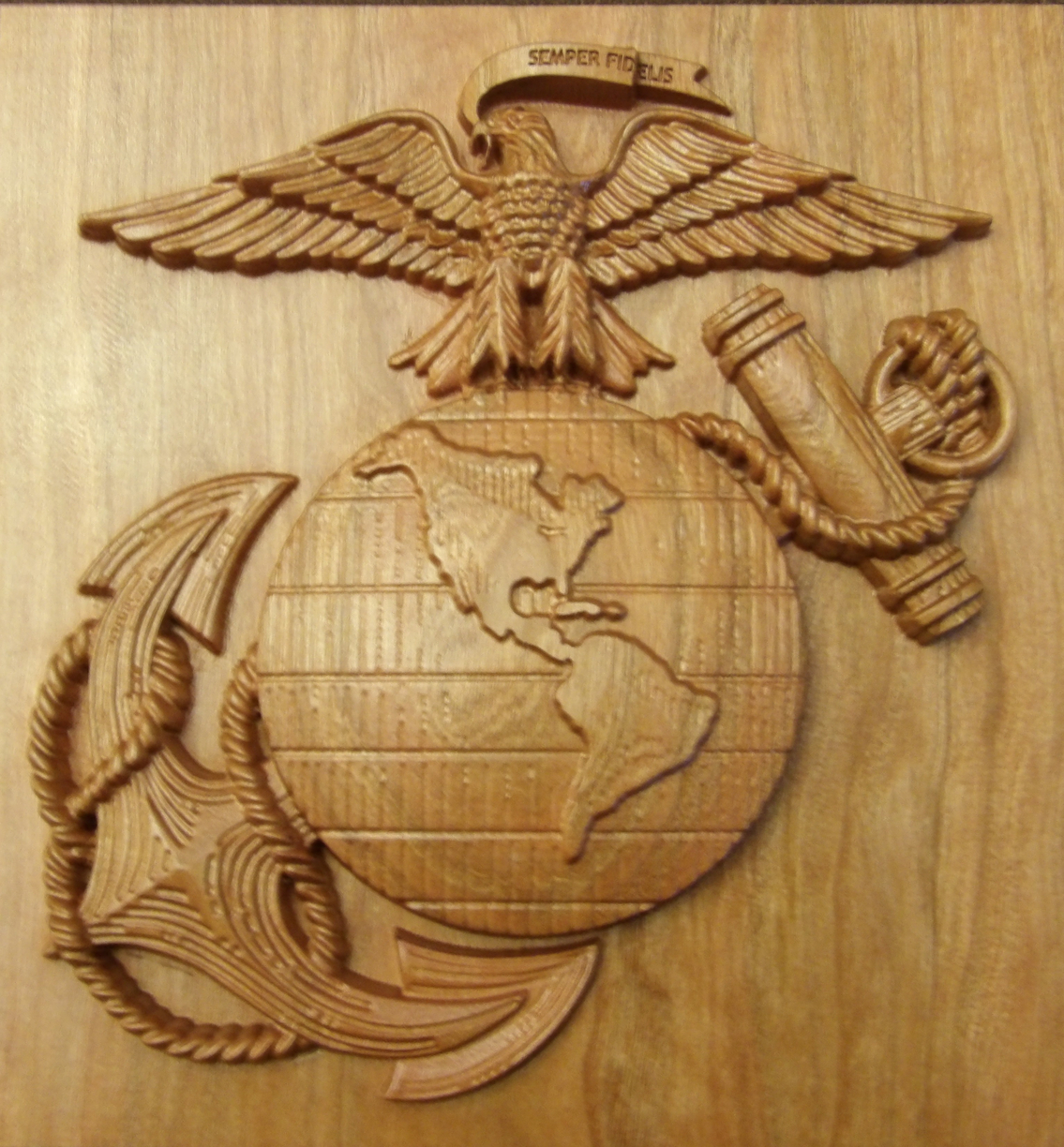 Marine Corps & USA | Leatherneck Wood Carver