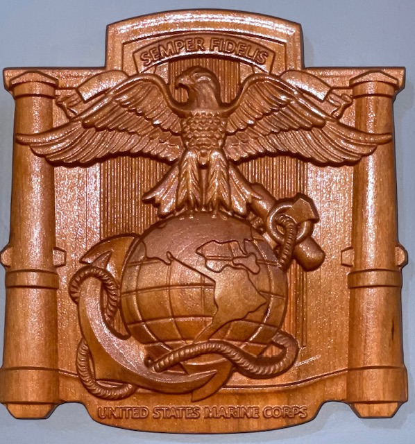 アメリカ MARINE CORPS 海軍 壁掛け インテリア 木製 彫刻 アメリカ MARINE CORPS 海軍 壁掛け インテリア 木製 彫刻