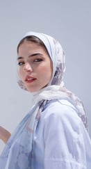 woman in white hijab smiling