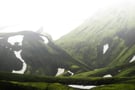 green mountain under white sky during daytime