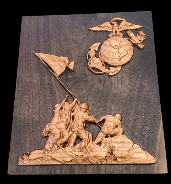 Marine Corps & USA | Leatherneck Wood Carver