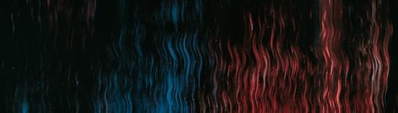 red blue and black abstract painting