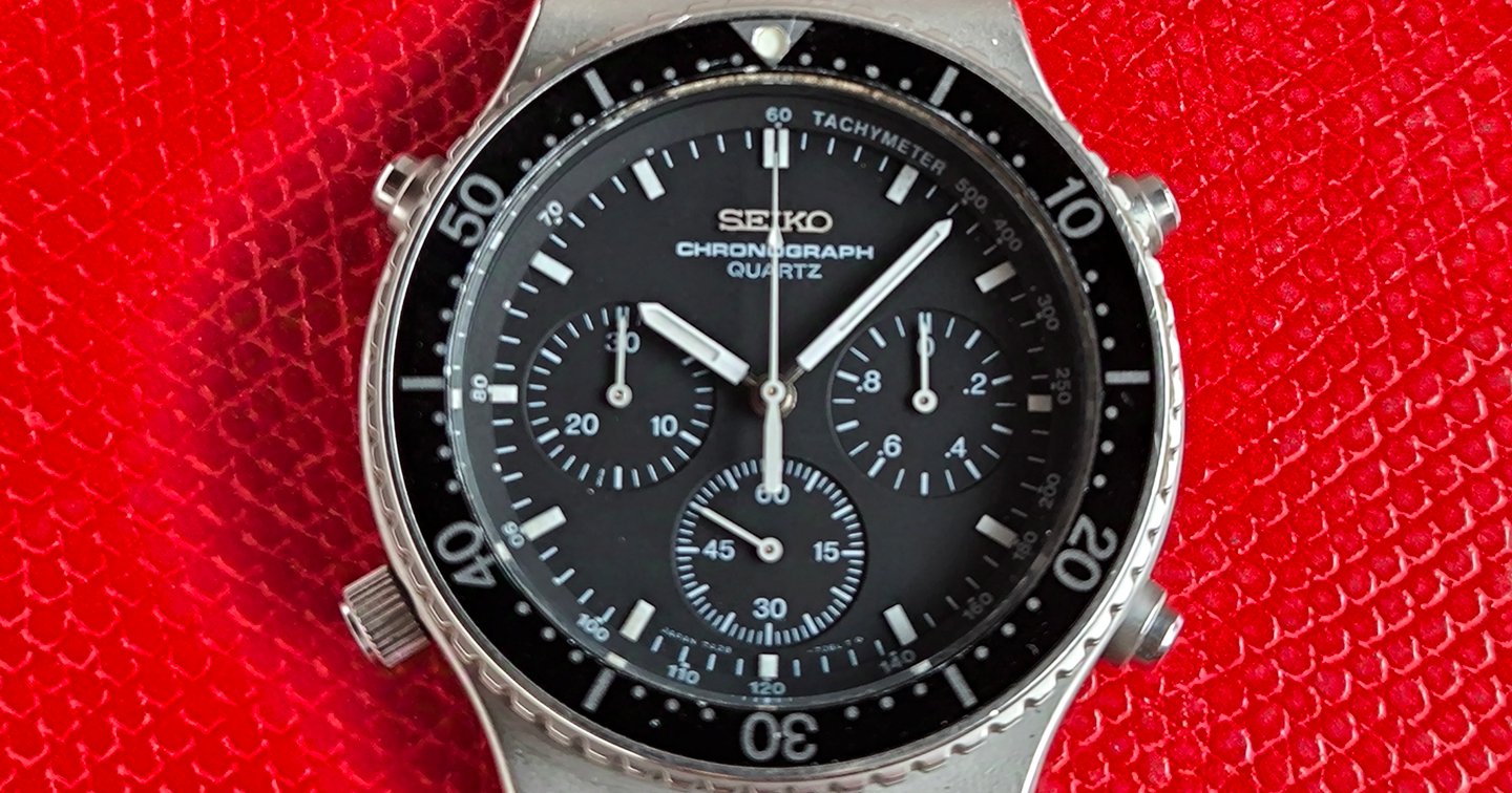 1983 Seiko “Speedmaster” Chronograph 7A28-7040 | Vintage Eye