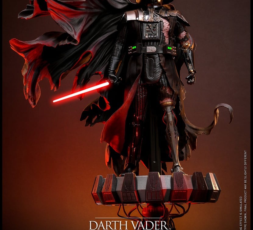 Hot Toys•SOARナイトストーカーズ•デザートバージョン In stock! Hot Toys DX45B Darth Vader (Battle Damaged) Deluxe
