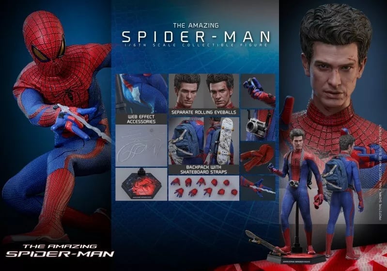 Pre-order Hot Toys MMS771 1/6 The Amazing Spider-Man