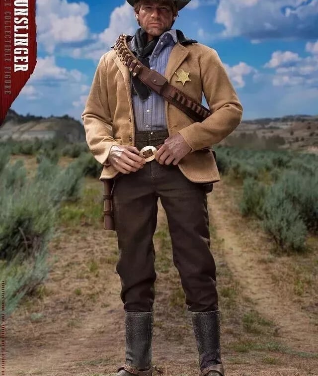 Arthur In Hand LimToys LIM008 1/6 RedDead Redemption Arthur 12