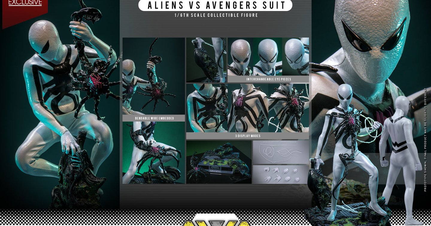 Pre order! Hot Toys CMS027 Aliens Vs. Avengers 1/6th scale Miles