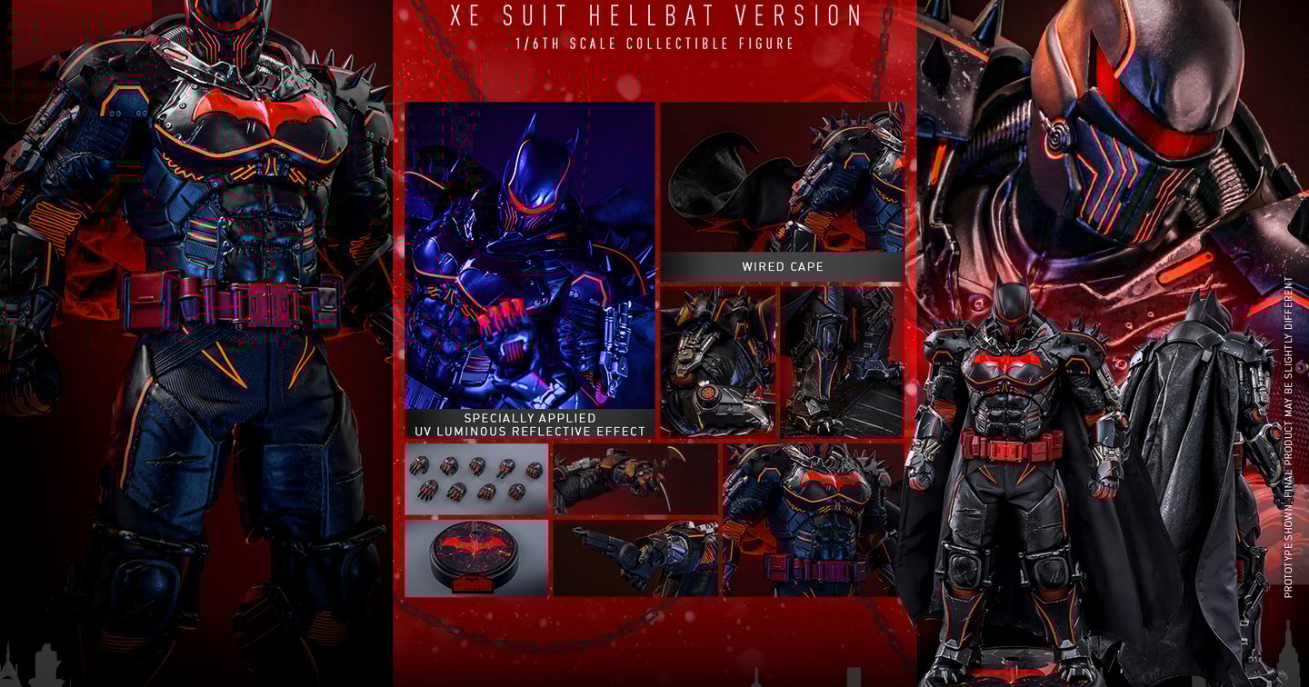 In stock! Hot Toys VGM73 Batman: Arkham Origins 1/6th scale Batman