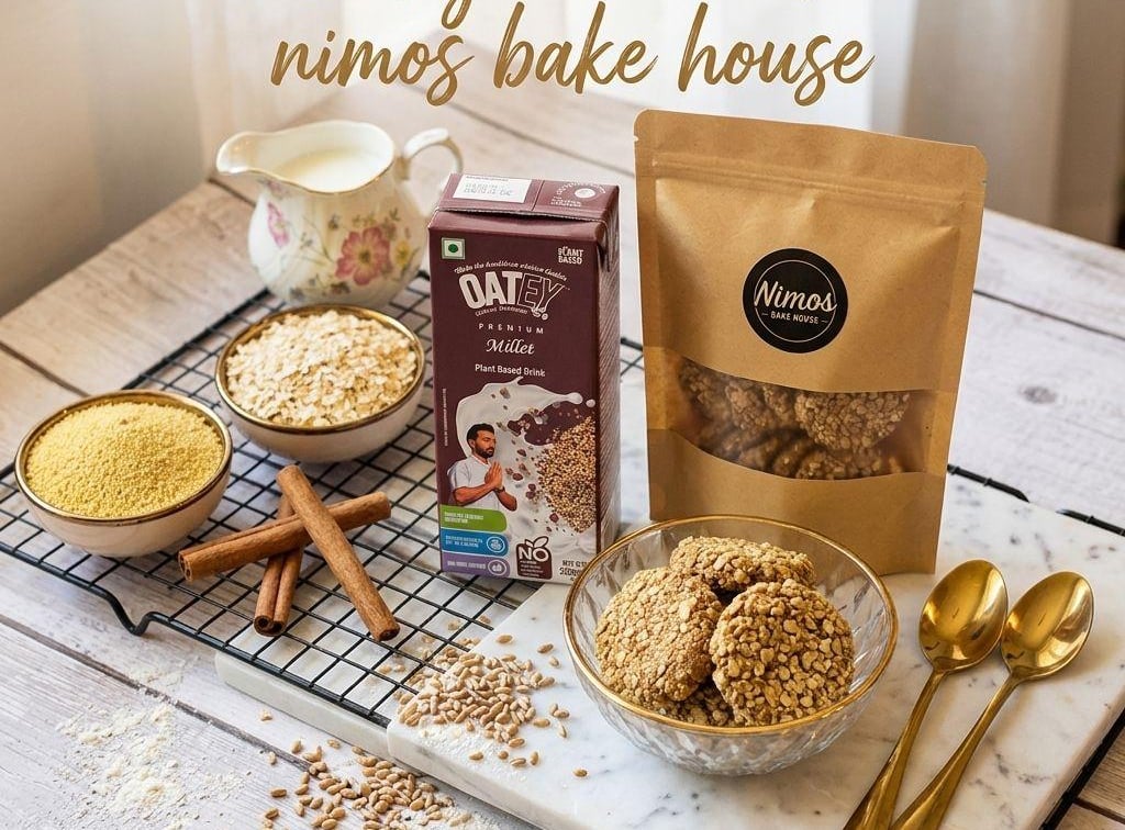 Gut-Friendly Millet Cookies made with Oa...