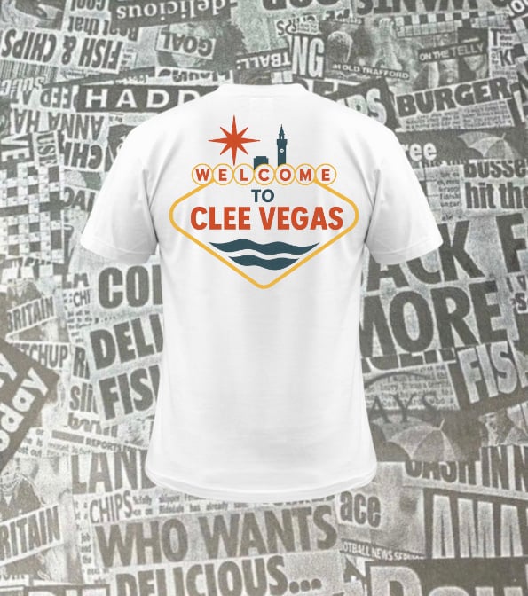 Welcome to Clee Vegas T-Shirt | Dockside Apparel