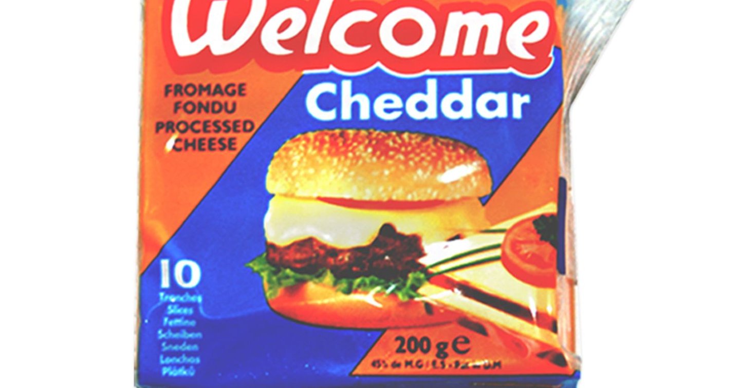 Welcome Cheddar Processed Cheese Slices | Durham Halal Superstore