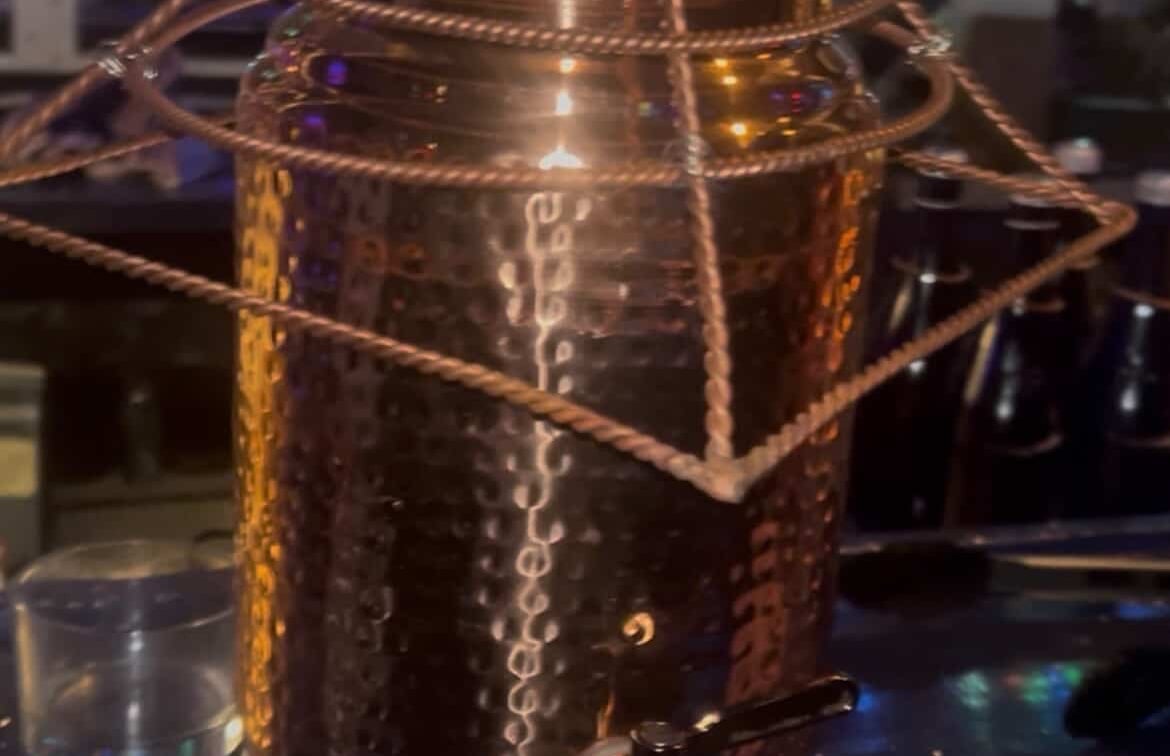 Copper Water Vortex Dispenser | The Lakwame Foundation