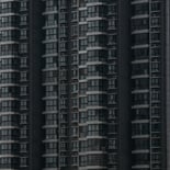 black and white concrete building