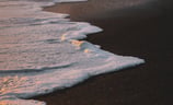 ocean waves crashing on shore during daytime