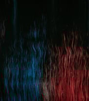 red blue and black abstract painting