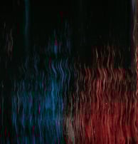red blue and black abstract painting