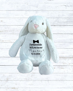 Personalised page boy bunny