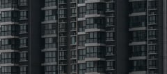 black and white concrete building