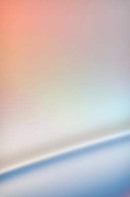 Orange to blue gradient