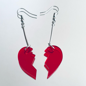 Jojo heart store earrings