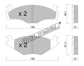 Store - fri.tech.  Fri.tech. competition brake pads