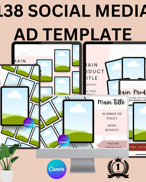 138 Social Media Ad Templates 