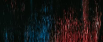 red blue and black abstract painting