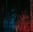 red blue and black abstract painting