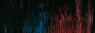 red blue and black abstract painting