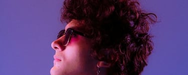 woman in black shirt wearing sunglasses