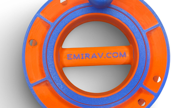 17cm X 4.5Cm Küçük Boy Çıkrık Kasnak - Makaralı Kasnak - Çıkrık Kasnak 1004