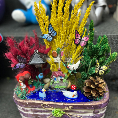 Dekoratif Mini Bahçe