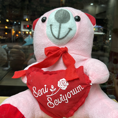 Pembe Peluş Ayıcık