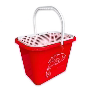 Çiftsan Plastik Süzgeçli Balıkçı Kovası 19 lt 3 RENK