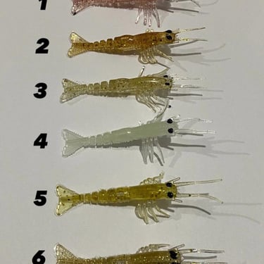 Bezli Silikon Karides 7.5 cm