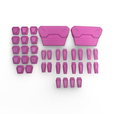 Eldiven Plastik Eklenti Korumalı Taktik Eldiven Paketi - Korumalı Eldiven Aparatları