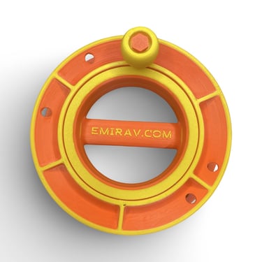 19cm X 5cm Orta Boy Çıkrık Kasnak - Makaralı Kasnak - Çıkrık Kasnak 1003