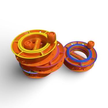 15cm X 4Cm Çıkrık Kasnak - Makaralı Kasnak - Çıkrık Kasnak 1005