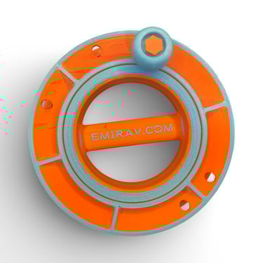 17cm X 4.5Cm Küçük Boy Çıkrık Kasnak - Makaralı Kasnak - Çıkrık Kasnak 1004